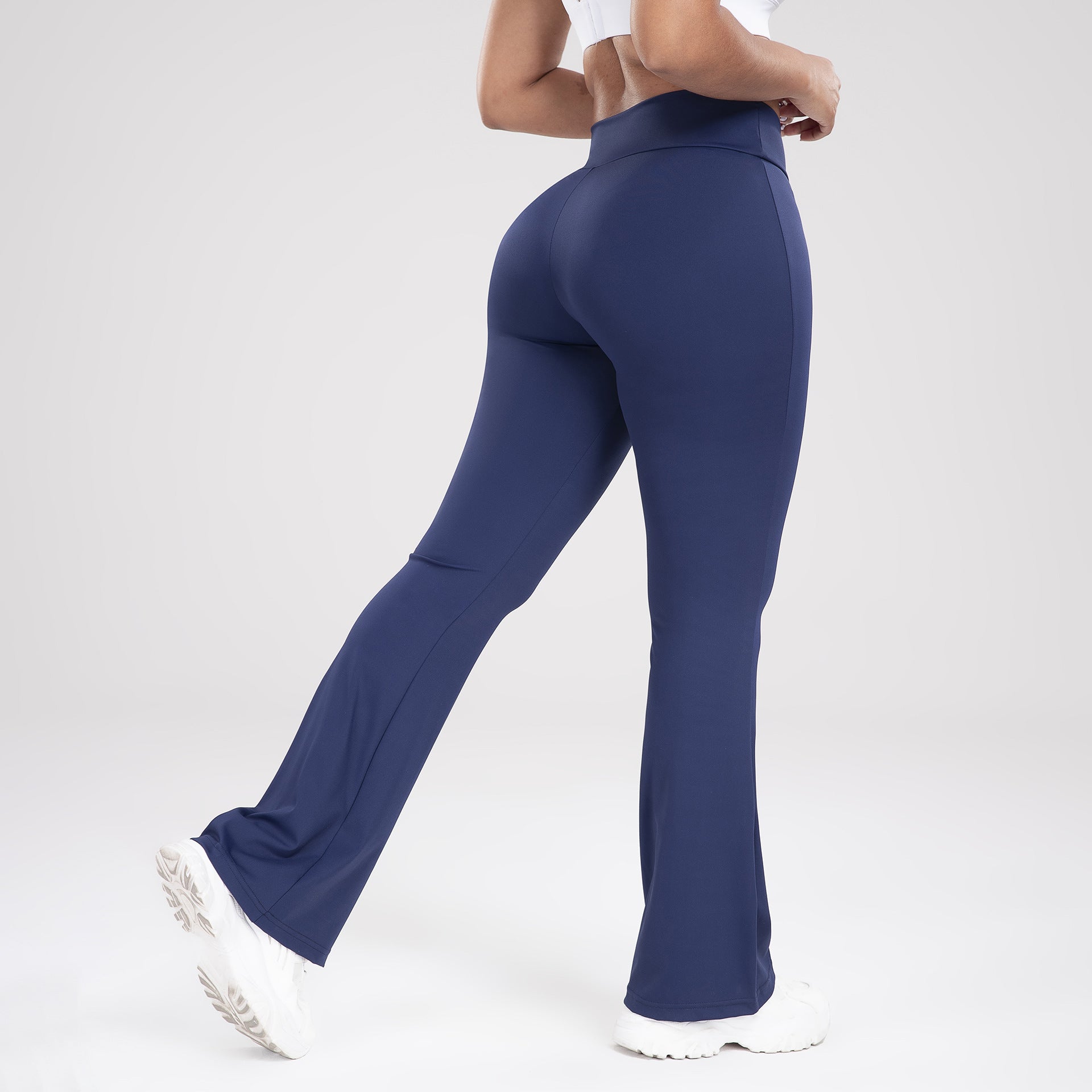 Cross Waist Side Pocket Bell - Bottom Yoga Pants for Women - Women's Clothing - Speeding Queen Designs