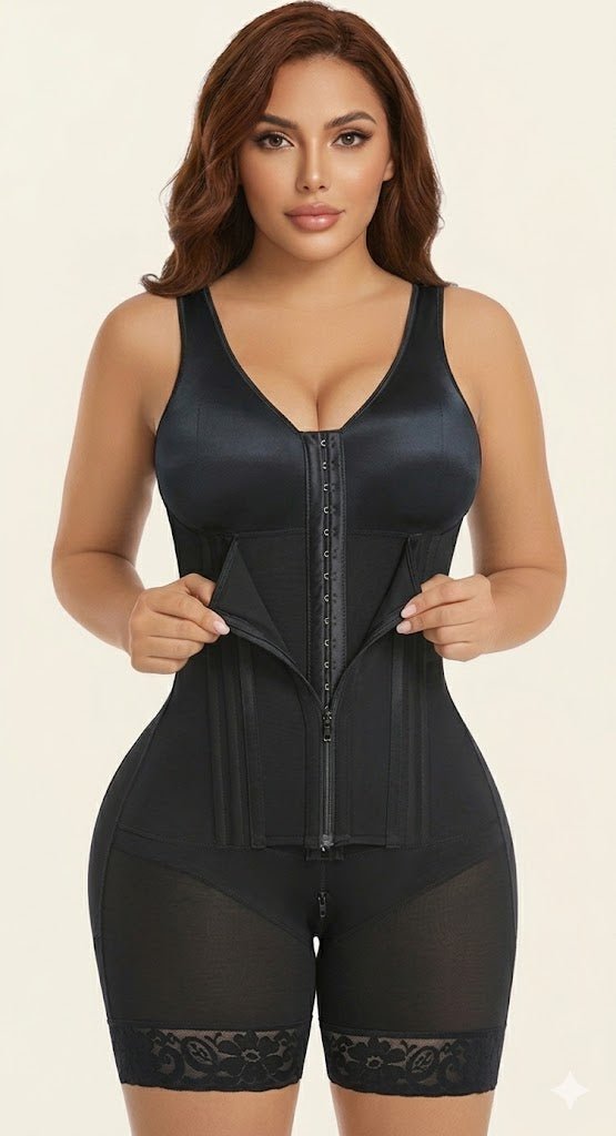 Overbust Faja Body Shaper | Post - Surgery Compression - Faja - Speeding Queen Designs