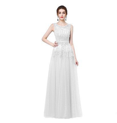 Elegant Long Formal Bridesmaid & Evening Gown - Women's Clothing - Speeding Queen Designs