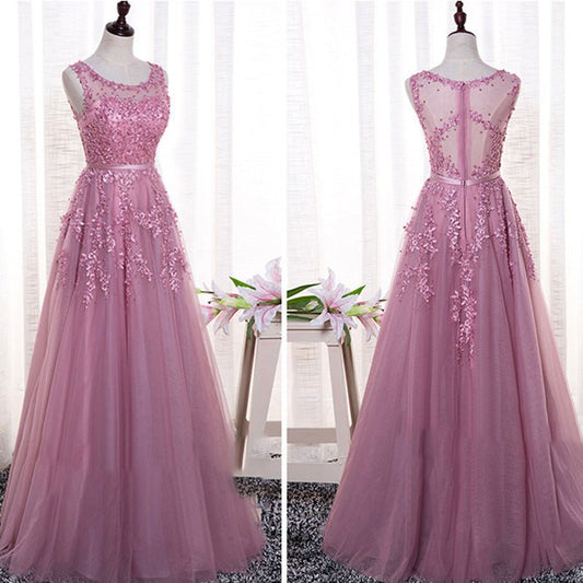 Elegant Long Formal Bridesmaid & Evening Gown - Women's Clothing - Speeding Queen Designs