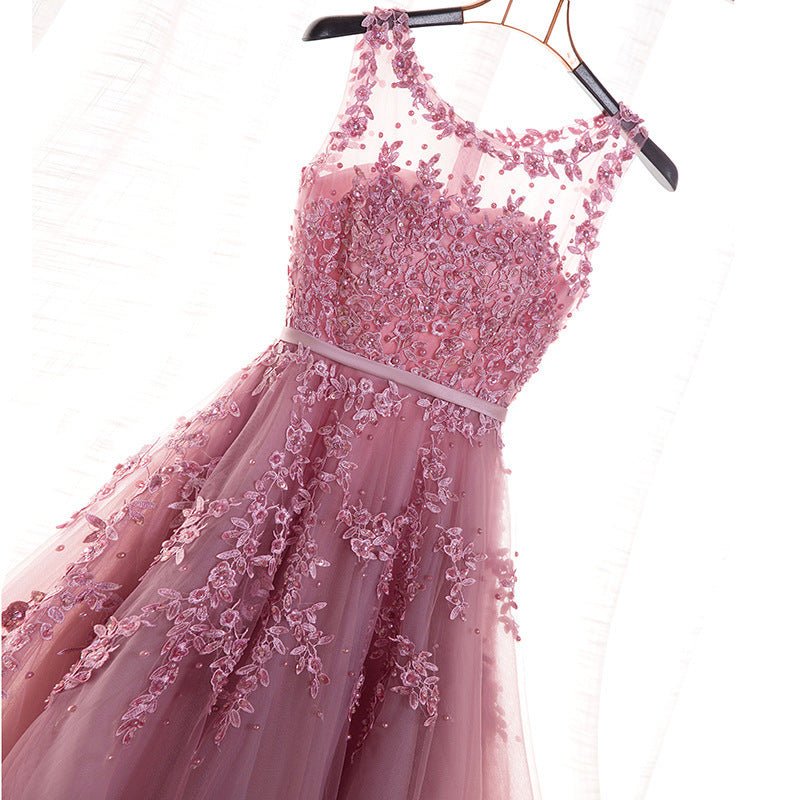 Elegant Long Formal Bridesmaid & Evening Gown - Women's Clothing - Speeding Queen Designs